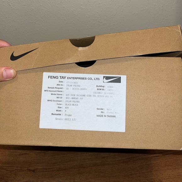 Nike ACG Gaiadome Gore-Tex Triple Black Sample - Picture 10 of 14